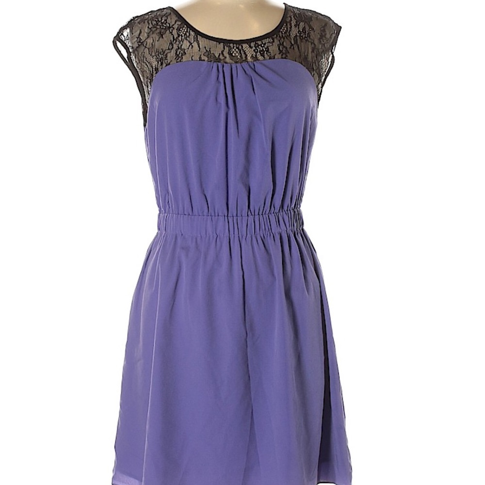 MM Couture Purple dress
